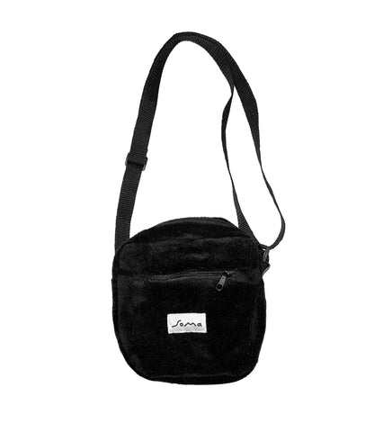 Shoulder Bag SoMa Square Fleece Preta V3